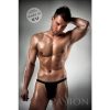 Lingerie Masculina Passion Komplet Tanga Preta - Vários Tamanhos
